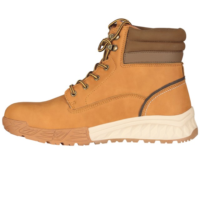 Buty trekkingowe męskie camel wysokie Oclarc bok Geographical Norway