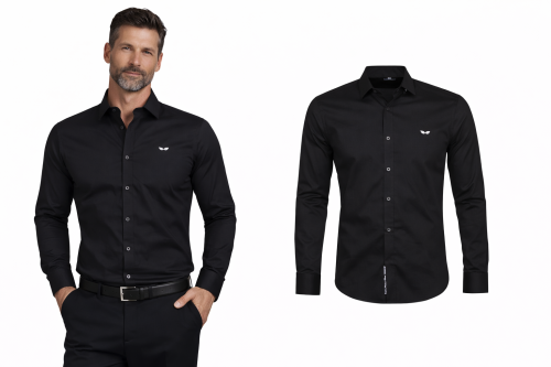Koszula Męska Carisma czarna