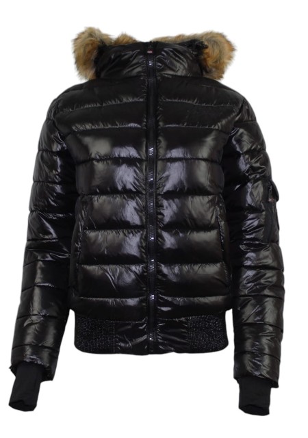 Kurtka damska zimowa Geographical Norway Bassima czarna 1.jpg