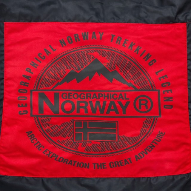 Kamizelka męska puchowa Geographical Norway VILANO czerwona z kapturem wnetrze.jpg