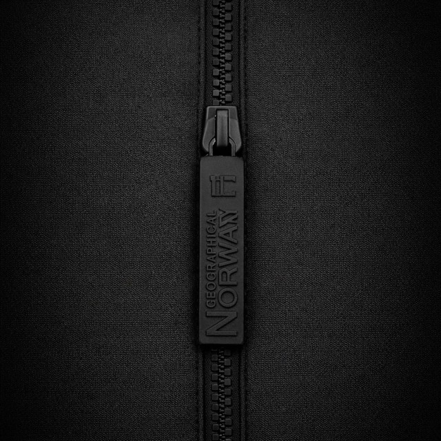 Kurtka męska zimowa Geographical Norway BEACHWOOD czarna z kapturem zamek.jpg