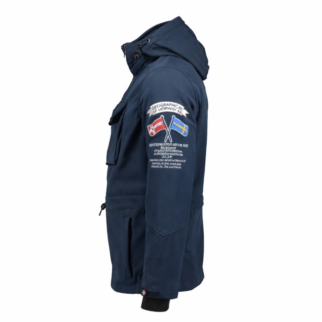 Kurtka męska narciarska softshell Geographical Norway Target Men granatowa bok.jpg