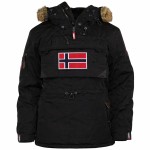 Kurtka damska narciarska zimowa Geographical Norway Bougie czarna