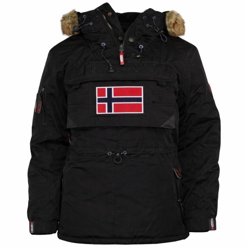 Kurtka damska narciarska zimowa Geographical Norway Bougie z kapturem  (1).jpg