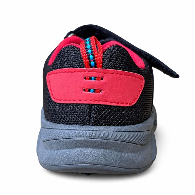 BUTY DZIECIĘCE SPORTOWE ASHION CZARNE LEKKIE SZKOŁA RZEP HIT tył