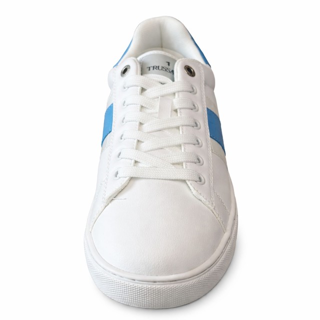 Sneakersy damskie sportowe Trussardi SNK Aura biały przod