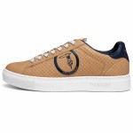 Sneakersy damskie Trussardi SNK Galium Mix B703 brązowe