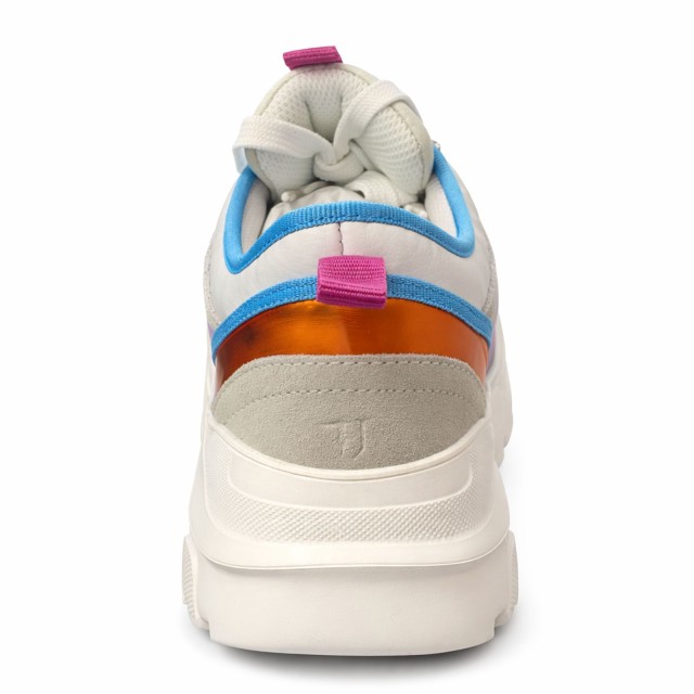 sneakersy damskie Trussardi Running EcoLeather kolorowe tył