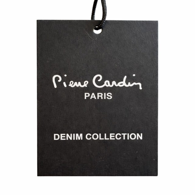 spodenki jeansowe męskie pierre cardin bawełna 100% niebieskie metka