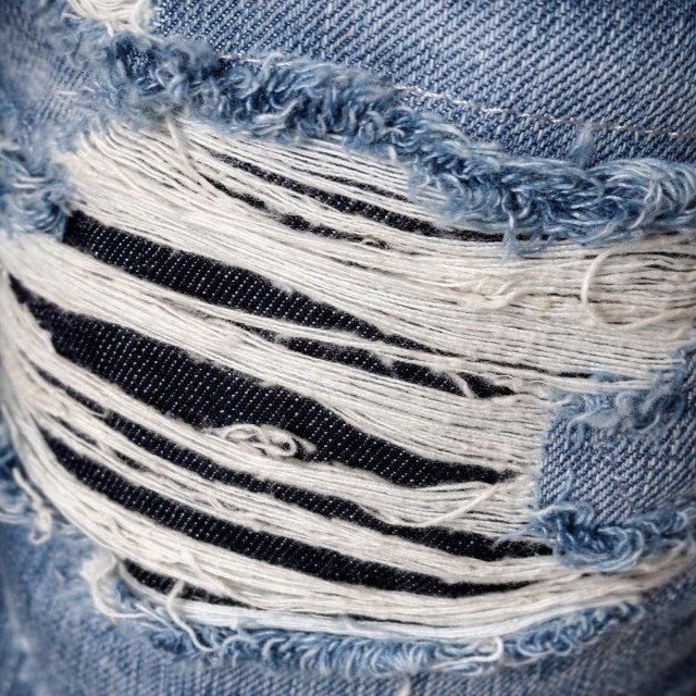Spodenki męskie jeansowe Cipo &amp; Baxx CK-112 krótkie szorty denim – OUTLET detal