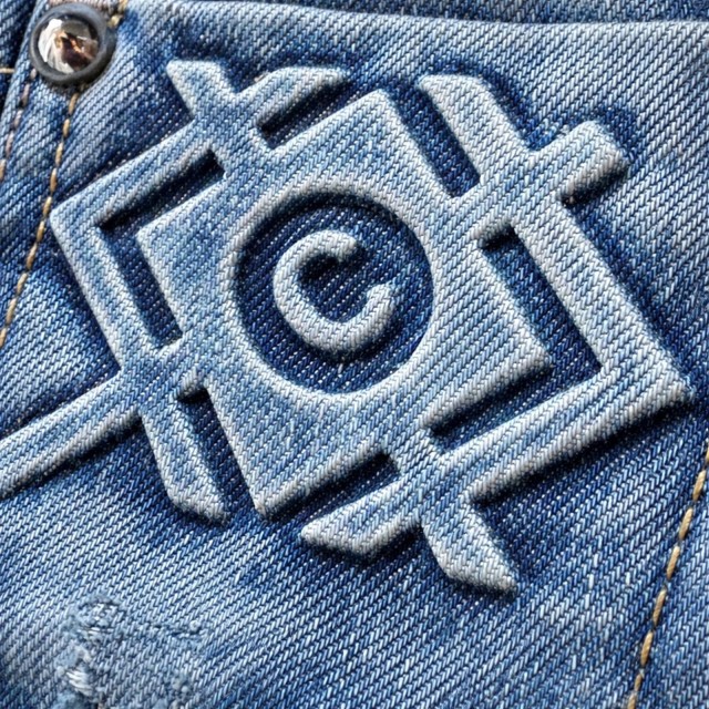 Spodenki męskie jeansowe krótkie Cipo &amp; Baxx CK-113 szorty denim – OUTLET detal