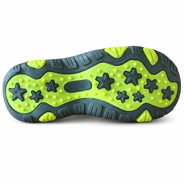 SANDAŁY DZIECIĘCE WITIKE SPORTOWE ZAKRYTE PALCE NA RZEPY LEKKIE ZIELONE PODESZWA