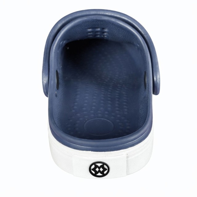 Chodaki granatowe (3).jpgchodaki dziecięce granatowe klapki KV BABY widok z tyłu