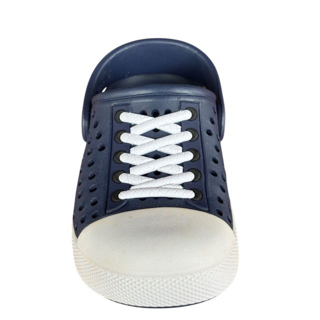 chodaki dziecięce granatowe klapki KV BABY widok z góry