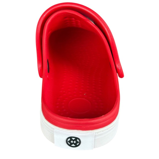 wkładka chodaki dziecięce KV BABY czerwone wnętrze antypoślizgowe