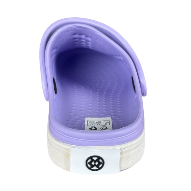 wkładka chodaki dziecięce KV BABY fioletowe wnętrze antypoślizgowe