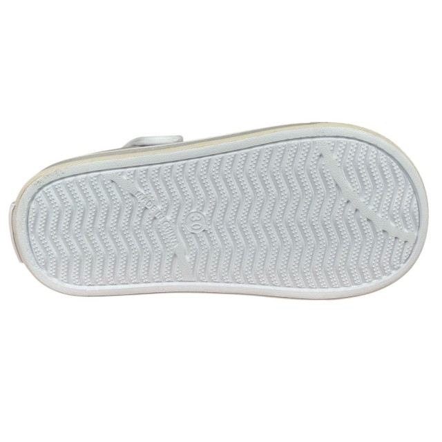 podeszwa chodaków dziecięcych KVbabby antypoślizgowa struktura spodu