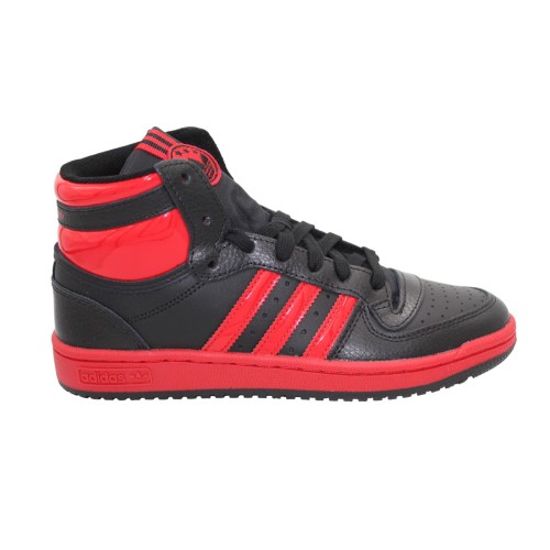 Buty młodzieżowe Adidas Top Ten RB czarne wysokie sneakersy OUTLET przód bok