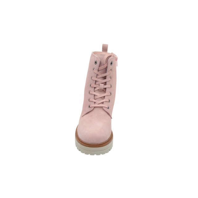 Trapery damskie różowe skórzane Rose widok przód Elbsand