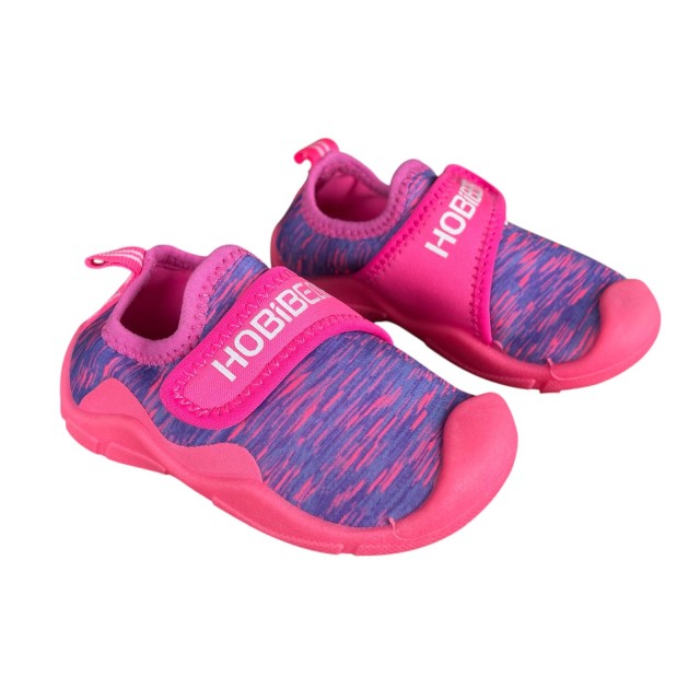 Kapcie dziecięce barefoot do przedszkola szybkoschnące różowe para