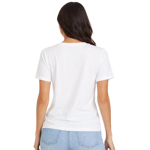 koszulka damska Geographical Norway biała tył Jodana DB Lady bawełniany t-shirt damski