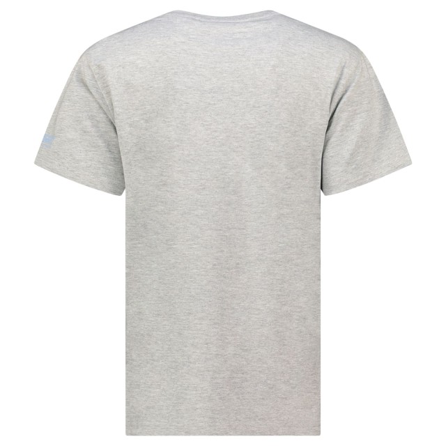 koszulka damska Geographical Norway szara tył klasyczny krój bawełna Jodana DB Lady