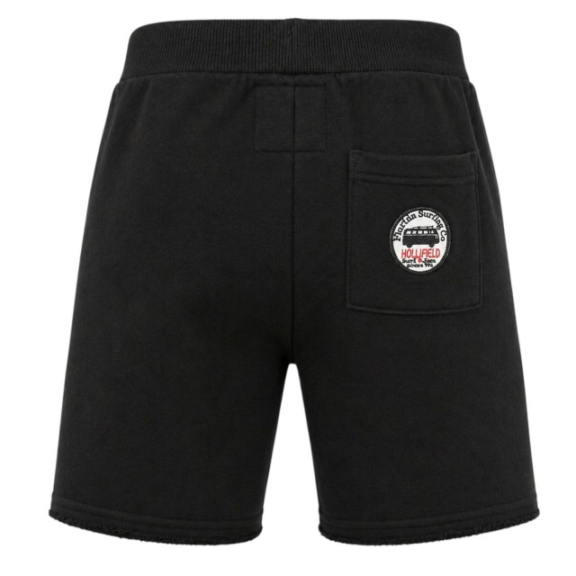 spodenki chłopięce czarne tył z kieszenią bawełniane szorty Hollifield Madisson