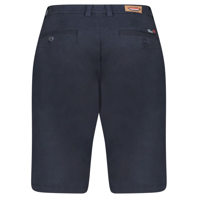 spodenki męskie chino granatowe GeoNorway tył kieszenie