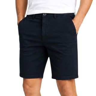 Eleganckie spodenki męskie chino granatowe Pacidor Navy bawełna stretch letnie komfortowe GeoNorway