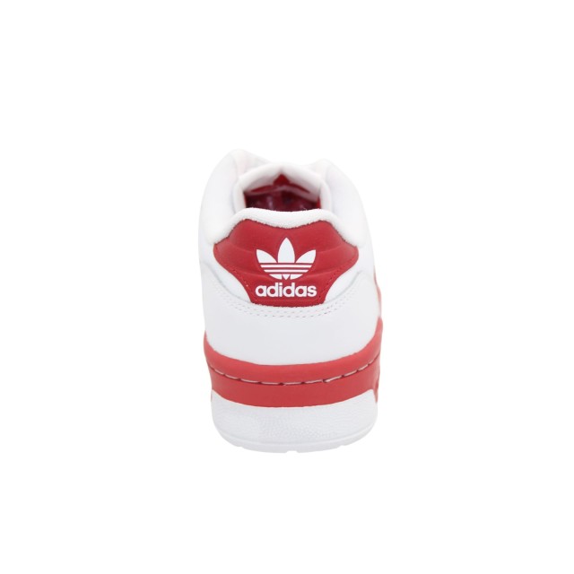 Tył butów adidas Rivalry Low GZ9793 czerwono białe