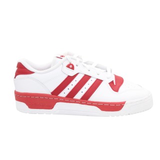 Sneakersy męskie skórzane białe buty lifestyle Adidas Rivalry Low GZ9793 OUTLET