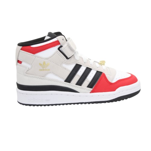 Młodzieżowe sneakersy adidas Forum Mid J IG7589 wysokie