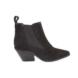 Kowbojki damskie zamszowe czarne r.41 OUTLET LeGer by Lena Gercke