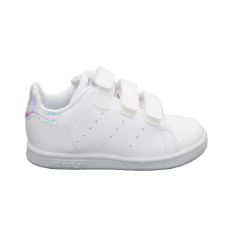 Sneakersy dziecięce Stan Smith CF białe na rzepy r.25 OUTLET Adidas