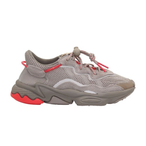 Sneakersy damskie adidas Ozweego J IE2183 brązowe