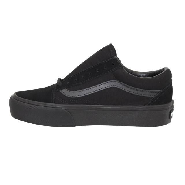 Czarne sneakersy platforma Vans Old Skool