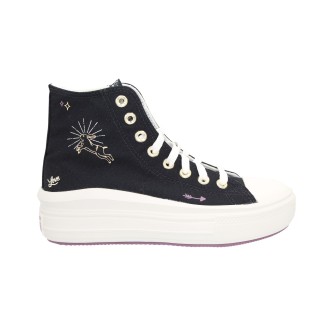Trampki damskie Chuck Taylor All Star Move Hi czarne Converse