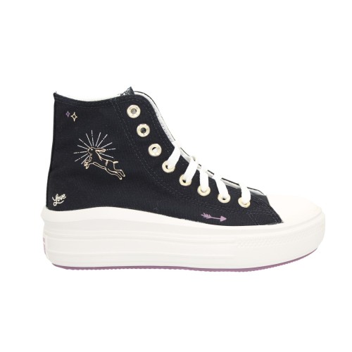 Trampki damskie Converse Chuck Taylor All Star Move Hi czarne