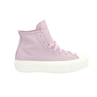 Trampki damskie Chuck Taylor All Star Lift Platform Leather różowe Converse
