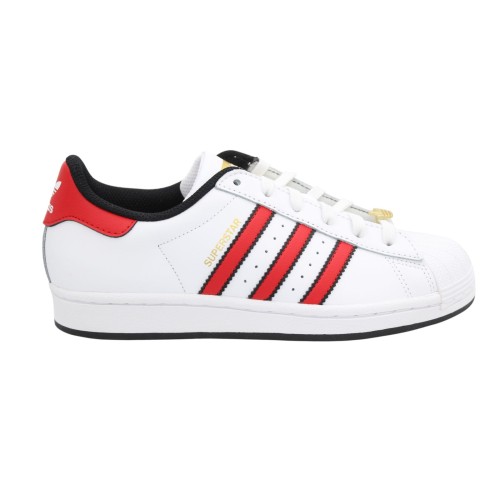 Sneakersy młodzieżowe Adidas Superstar J IG7593 białe