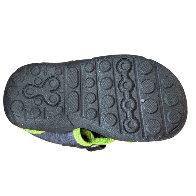antypoślizgowe sandały dziecięce barefoot Ashion zielone OUTLET