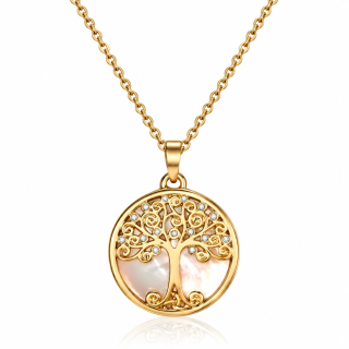 Naszyjnik Neverland Drzewo Życia z kryształkami Swarovski