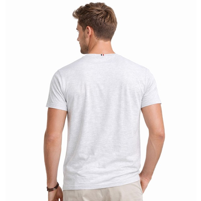 Szara koszulka męska Geographical Norway Blended Grey DB Men tył