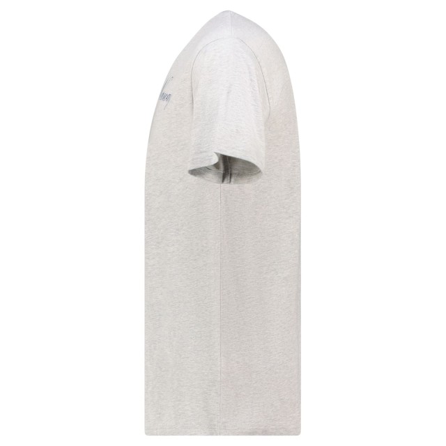 Szara koszulka męska Geographical Norway Blended Grey DB Men widok z boku