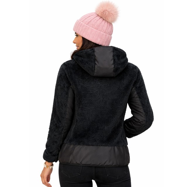 Czarny polar damski Geographical Norway Telodia Lady – tył