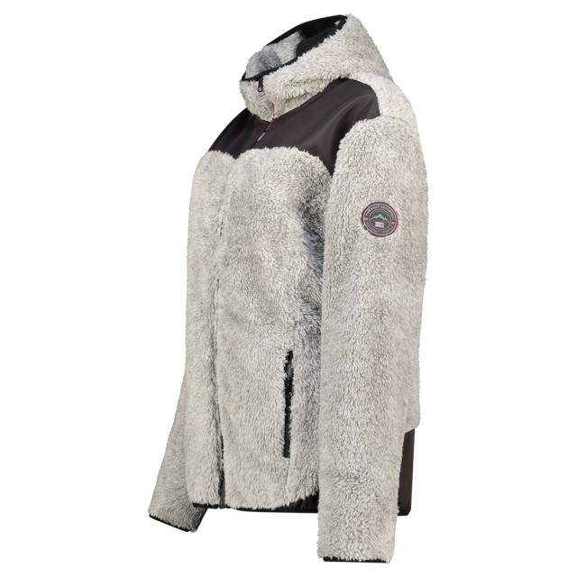 Szary polar damski Geographical Norway Telodia Lady – widok z boku