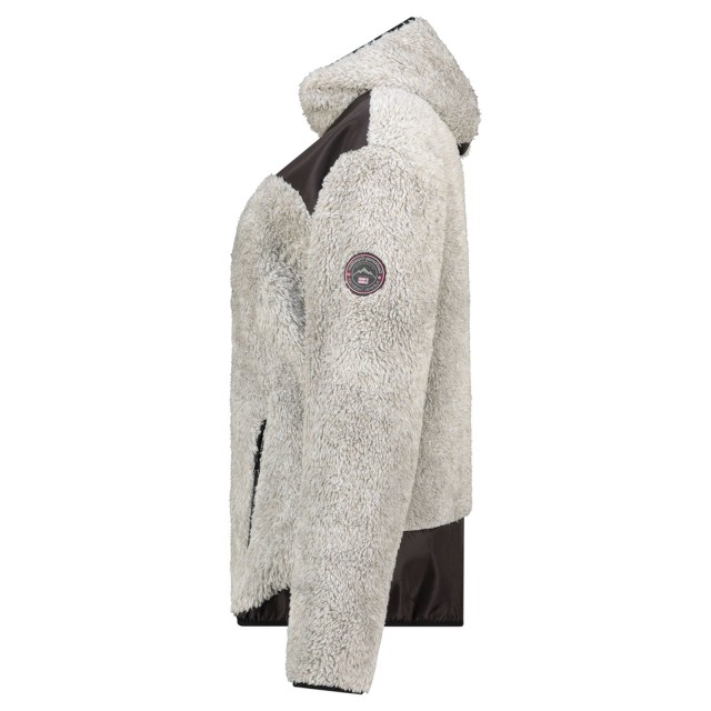 Polar damski szary Geographical Norway Telodia Lady – boczny profil