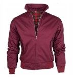 Kurtka męska Harington bordowa