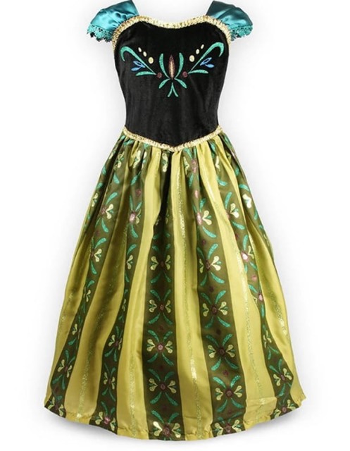 Sukienka Frozen Fever Princess Anna kostium karnawałowy