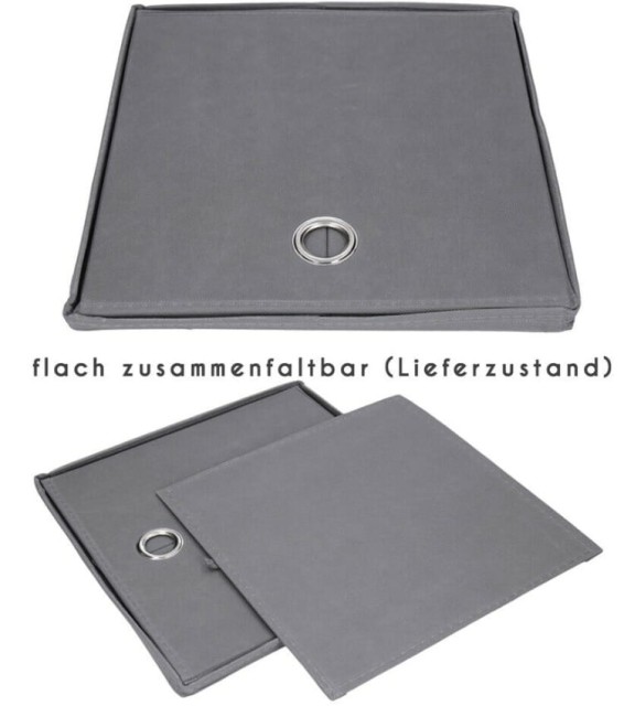 Materiałowe pudełko rozkładane z wiekiem 33 x 33 cm. 7.jpg